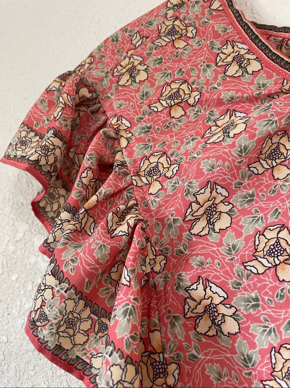 Women’s Short Sleeve Blouse By Max Studio - Picture 4 of 7